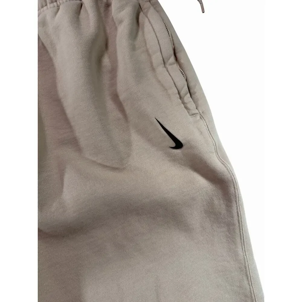 Nike x Billie Eilish Fleece Sweatpants Beige XL Joggers Swoosh Unisex